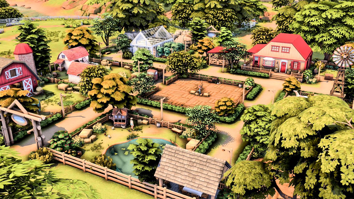 simpolcheeks's tweet photo. My two favorite games finally met! I recreated the Stardew Valley Farm in The Sims 4 🫶
📽️: https://t.co/sNjDnqix6z

#TheSims4 #TheSims4HorseRanch #ShowUsYourBuilds #StardewValley https://t.co/5d31MCnV6U