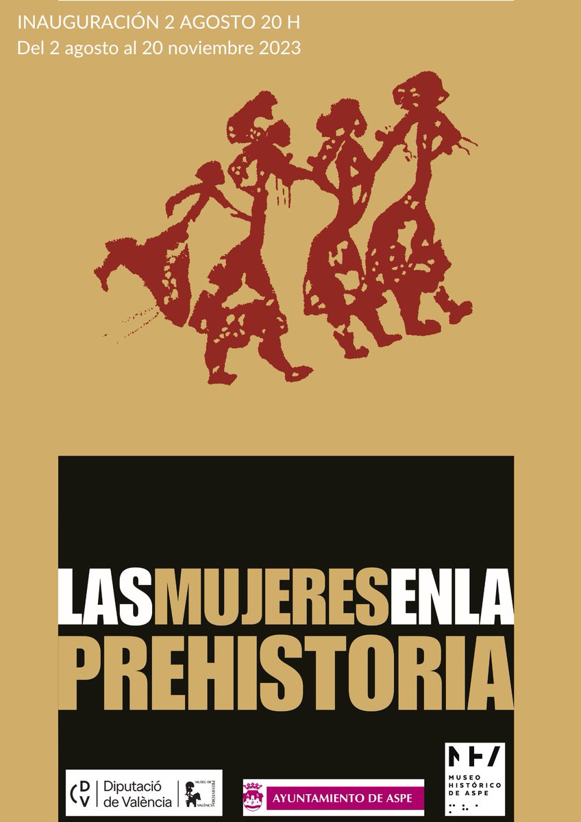 Museu de Prehistòria de València (@muprevalencia) on Twitter photo 🙋🏻♀️Recordeu que demà no podeu faltar a la inauguració de la nostra exposició #LesDonesEnLaPrehistòria en el <a href="/MuseodeAspe/">Museo de Aspe</a>!
Vos esperem a partir de les 20h! 😉
#ItinerantsMupreva <a href="/Culturadival/">Cultura - Diputació de València</a> <a href="/aytoaspe/">Ayuntamiento de Aspe</a> 🙋🏻♀️Recordeu que demà no podeu faltar a la inauguració de la nostra exposició #LesDonesEnLaPrehistòria en el <a href="/MuseodeAspe/">Museo de Aspe</a>!
Vos esperem a partir de les 20h! 😉
#ItinerantsMupreva <a href="/Culturadival/">Cultura - Diputació de València</a> <a href="/aytoaspe/">Ayuntamiento de Aspe</a>