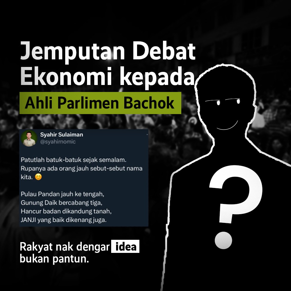 rafiziramli's tweet photo. Surat jemputan debat kepada Ahli Parlimen Bachok telah pun dihantar.

Saya yakin beliau sebagai seorang teknokrat akan lebih berani daripada panglima besar PN.

Apabila rakyat dapat mendengar idea wakil-wakil rakyat, yang menang akhirnya rakyat. https://t.co/wtqyPe47kX