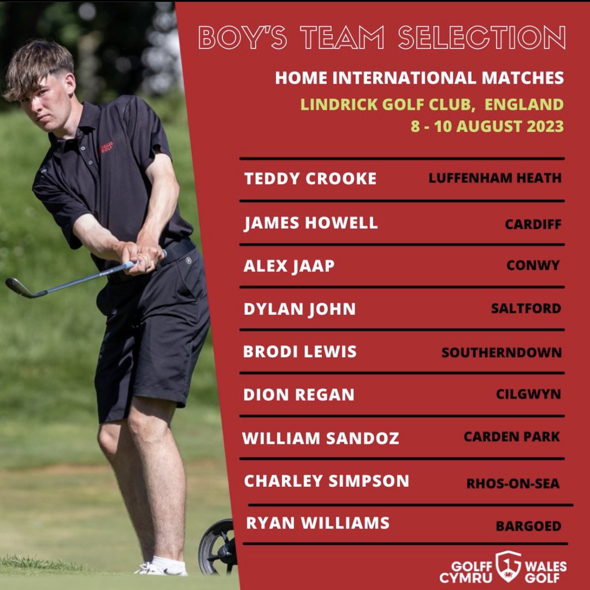 🏴󠁧󠁢󠁷󠁬󠁳󠁿 🐉 

<a href="/Southerndowngc/">SoutherndownGolfClub</a> <a href="/NMGolf1/">Neil Matthews</a> <a href="/Glamorgan_G_U/">GlamorganGolfUnion</a>