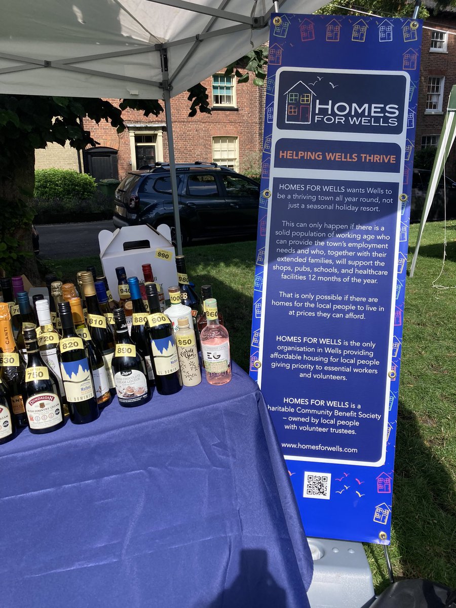 Homes4Wells's tweet photo. Come and try your luck on our bottle tombola today @WellsCarnival #feteday #affordablehousing https://t.co/upBJEGRVNH