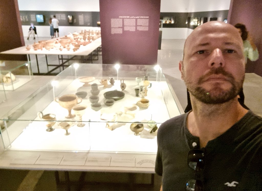 YossiZilberman's tweet image. Yesterday I visited @israelmuseum where they showcased a new exhibition called #TheFeast. What a nice surprise it was to find out that even @IsraelMFA silverware were on display as another way to present ourselves 🇮🇱 to the world 🍽️🕎