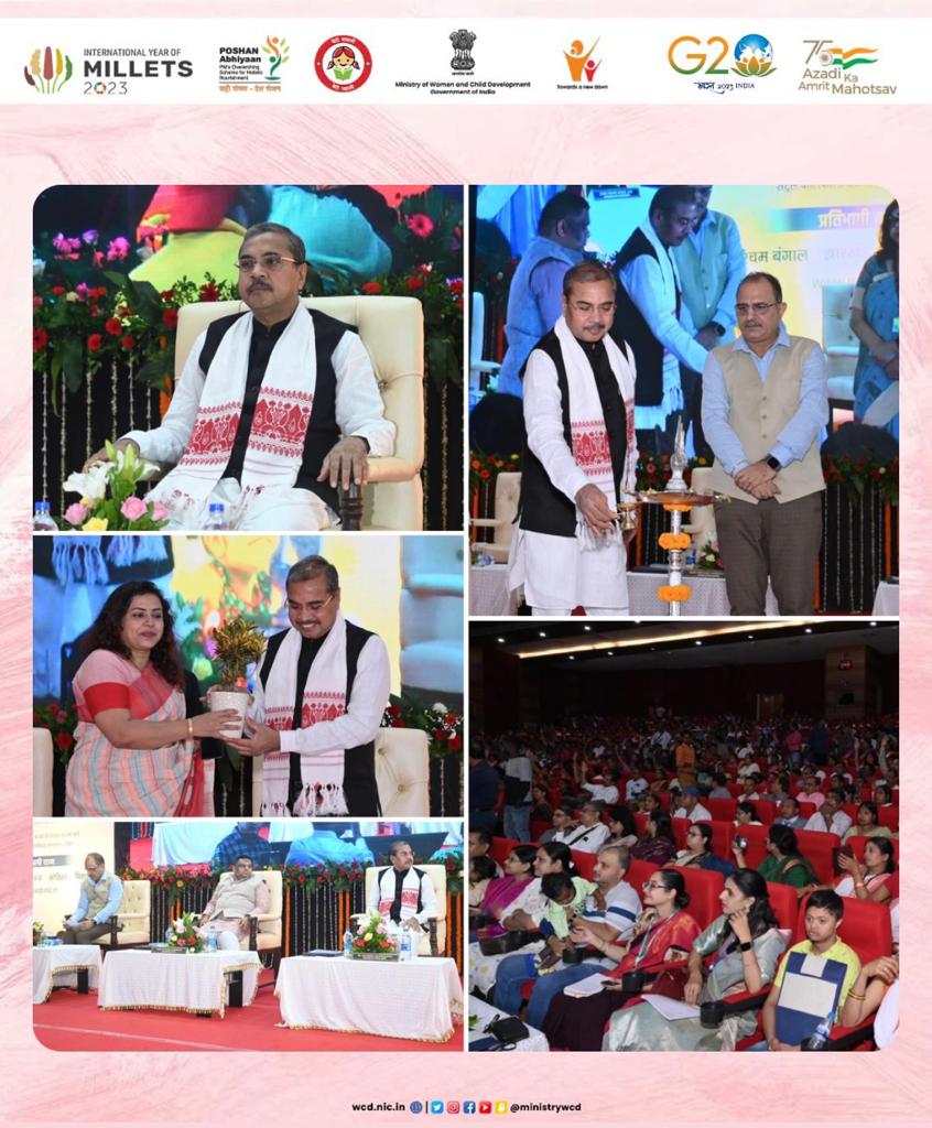 रांची में आयोजित "वत्सल भारत" कार्यक्रम शृंखला के अंतर्गत, बाल संरक्षण, बाल सुरक्षा एवं बाल कल्याण पर एक क्षेत्रीय संगोष्ठी की कुछ झलकियाँ, जिसमे माननीय मंत्री @drmunjparaBJP ने बच्चों के उज्जवल और सशक्त भविष्य की कामना की l

#missionvatsalya #AmritMahotsav #childadoption