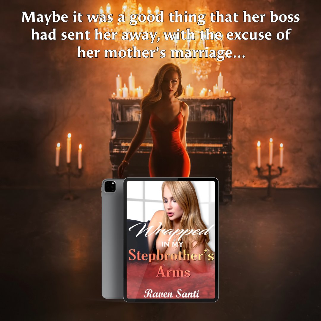 amazon.com/Wrapped-Stepbr… Maybe it was a good thing that her boss had sent her away, with the excuse of her mother’s marriage... Wrapped in My Stepbrother’s Arms by Raven Santi available on Amazon @trinityblacio
