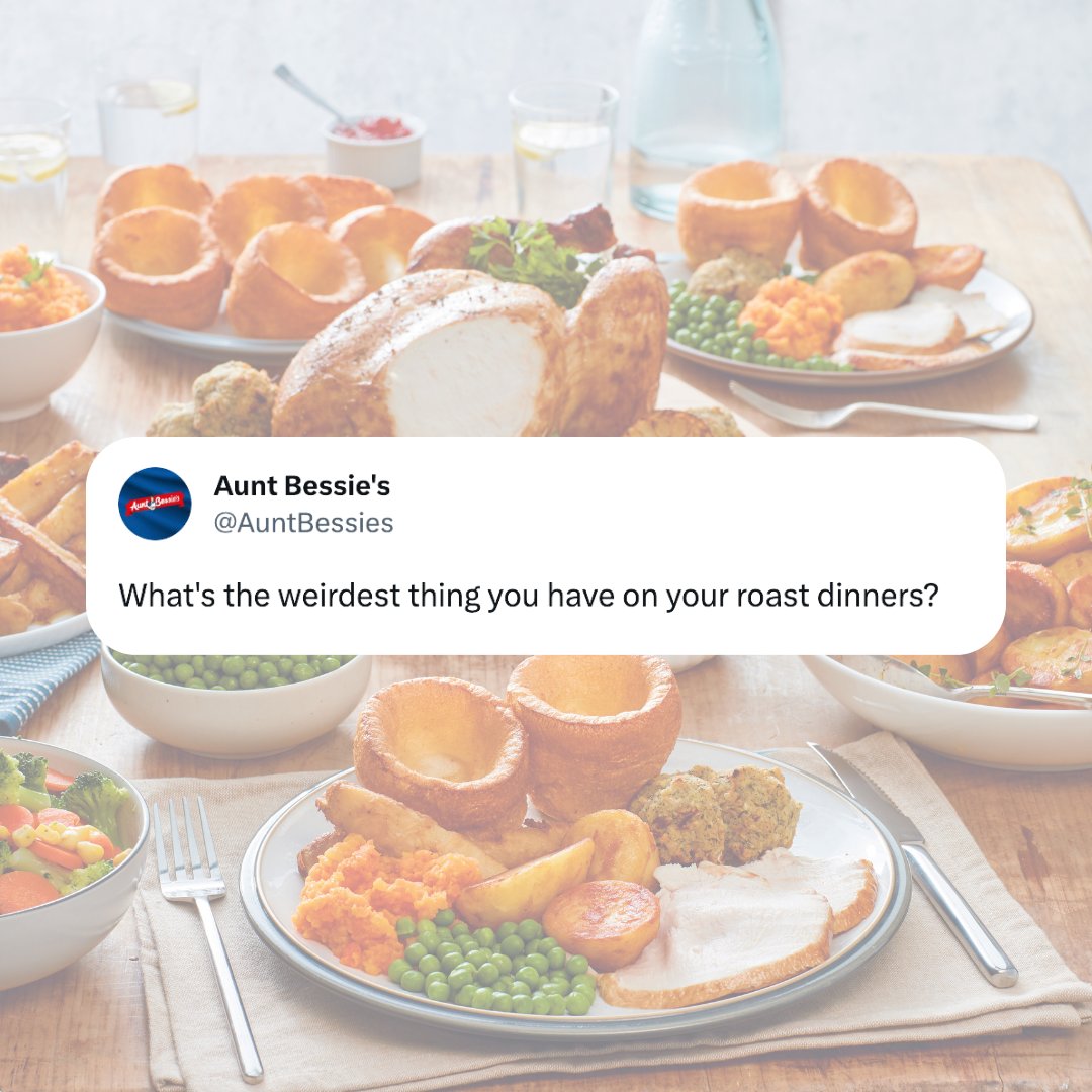Aunt Bessie's tweet media