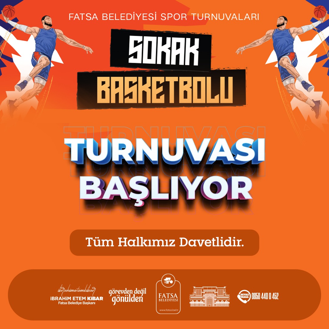 Spor’un birleştirici gücüyle sporu sokakla buluşturduk. 

Enerjisi ve coşkusuyla kıyasıya mücadelenin olduğu “Sokak Basketbolu” turnuvamız bu akşam başlıyor. 🏀⛹️

🗓️ 30 Temmuz 2023 Pazar
🕕 18:00
📍Sahil Basketbol Sahası