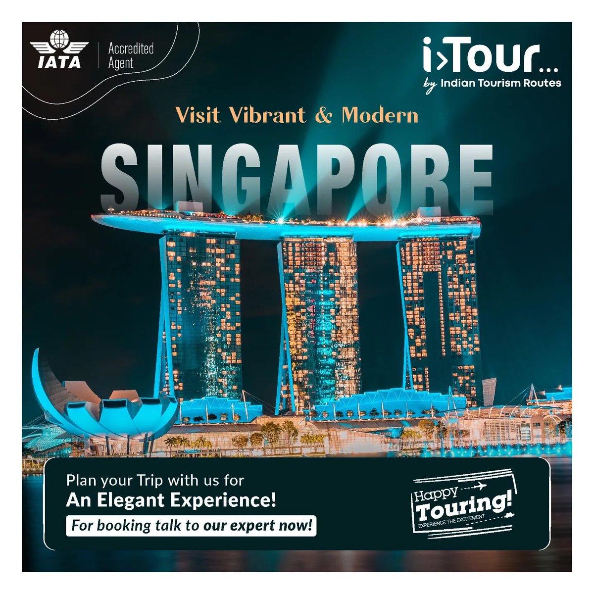 iTour_chennai's tweet photo. Ready to embark on an adventure in modern Singapore? ๐
๐ Unleash the Magic of the Lion City! ๐ธ๐ฌโจ
Call Us: +91 93840 00347
#itour #indiantourismroute #Singapore #VisitSingapore #SingaporeTrip #SingaporeVacation #gdbrandcreative https://t.co/BDY67y3hox