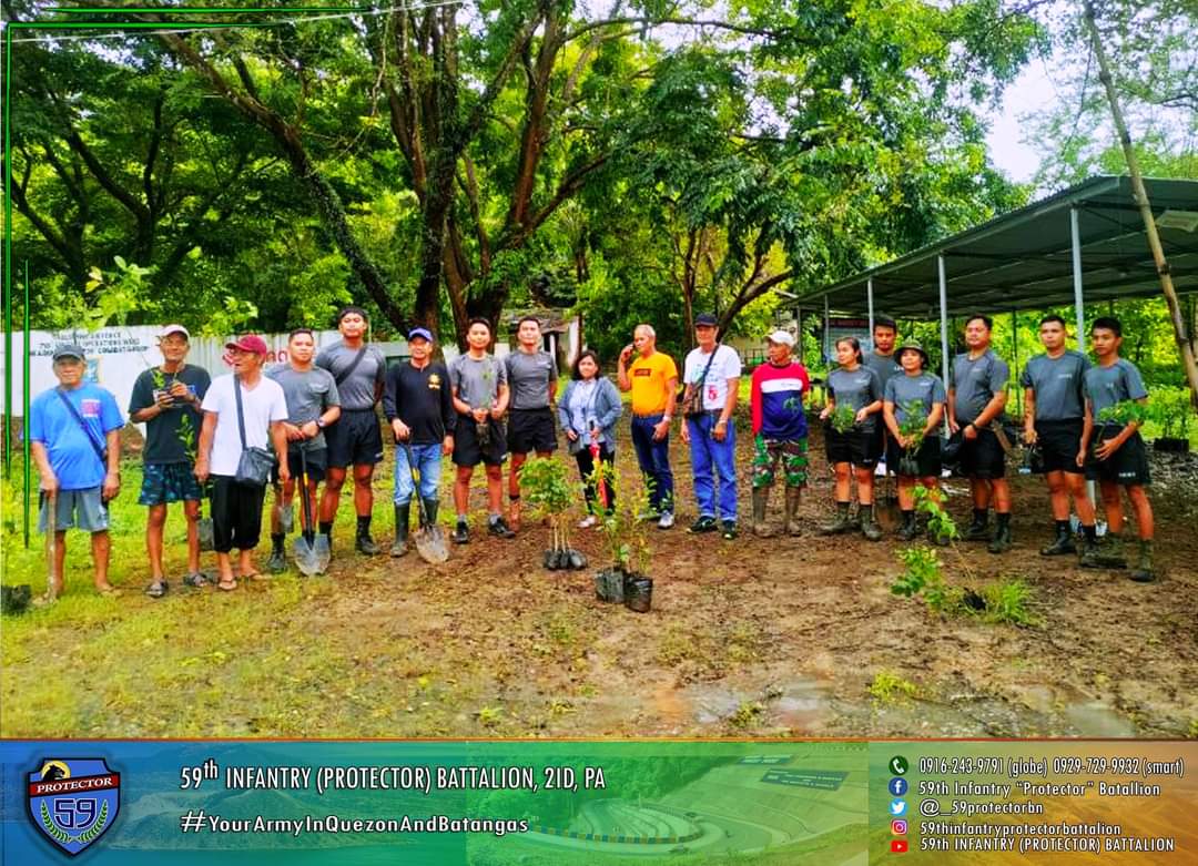 _59protectorbn's tweet photo. TINGNAN | ISANG TREE PLANTING ACTIVITY, GINANAP SA MILITARY RESERVATION SITE SA NASUGBU, BATANGAS

https://t.co/0J3ScT1FUT https://t.co/tkyGIuypu7