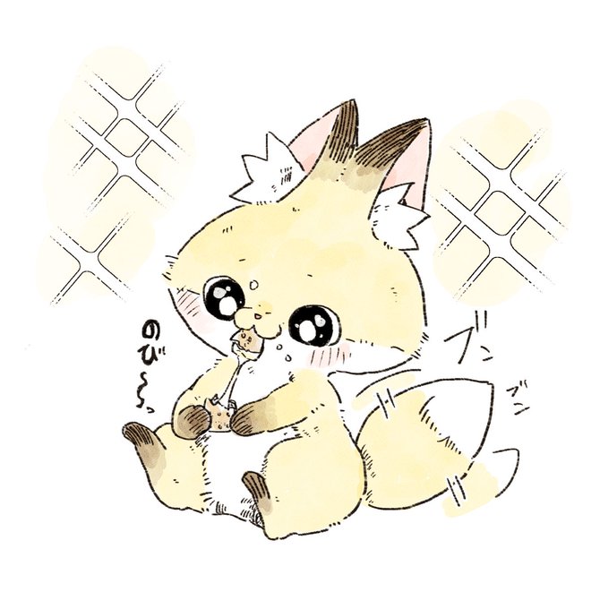 ちくわやチビにマシュマロありがとうございます! お返事出来ませんが喜んでました! ちくわに擬似的焼きマロ(とても優しい内容)を頂いたのであげてみました