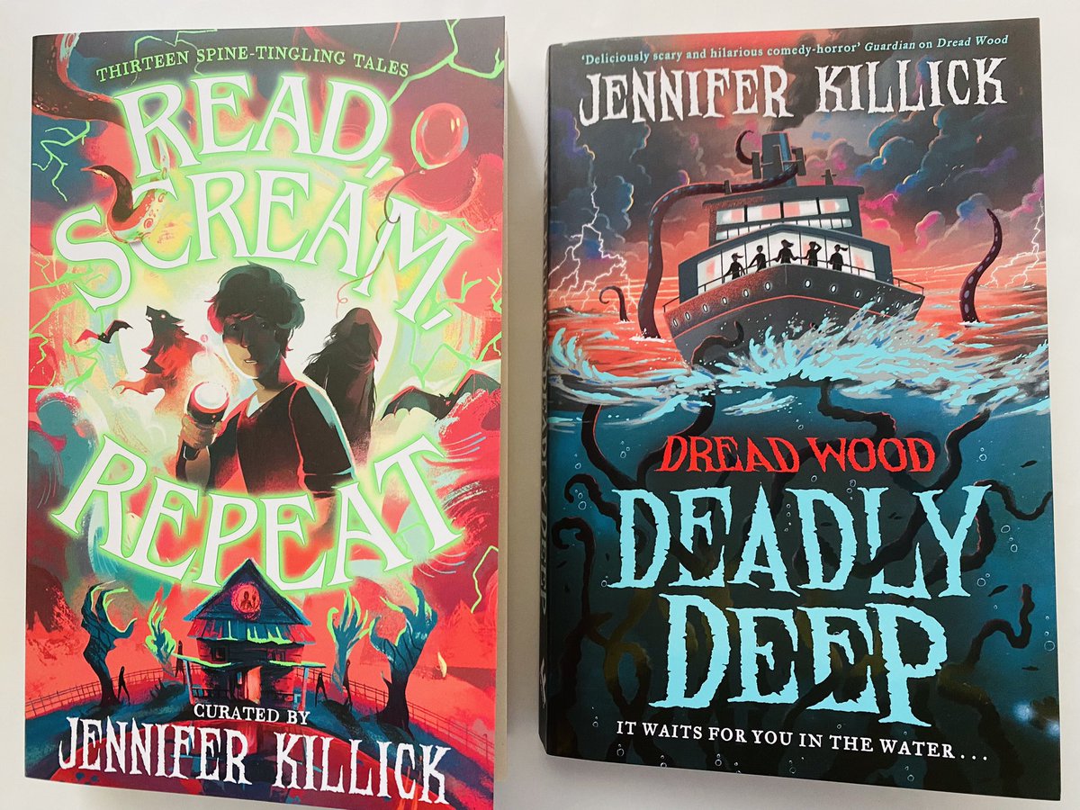 They’re here! Signed copies from @JenniferKillick available for #preorder. Just follow the links for #DeadlyDeep- rb.gy/8fcrq and #ReadScreamRepeat- rb.gy/5n6ne @FarshoreBooks #limitedtimeonly