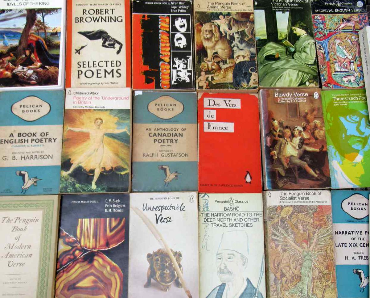 GeraintJennings's tweet photo. In 1935 #otd the first Penguin paperbacks were published. Here are a few classics from my bookshelves #paperbackday https://t.co/9ec1ldihvs