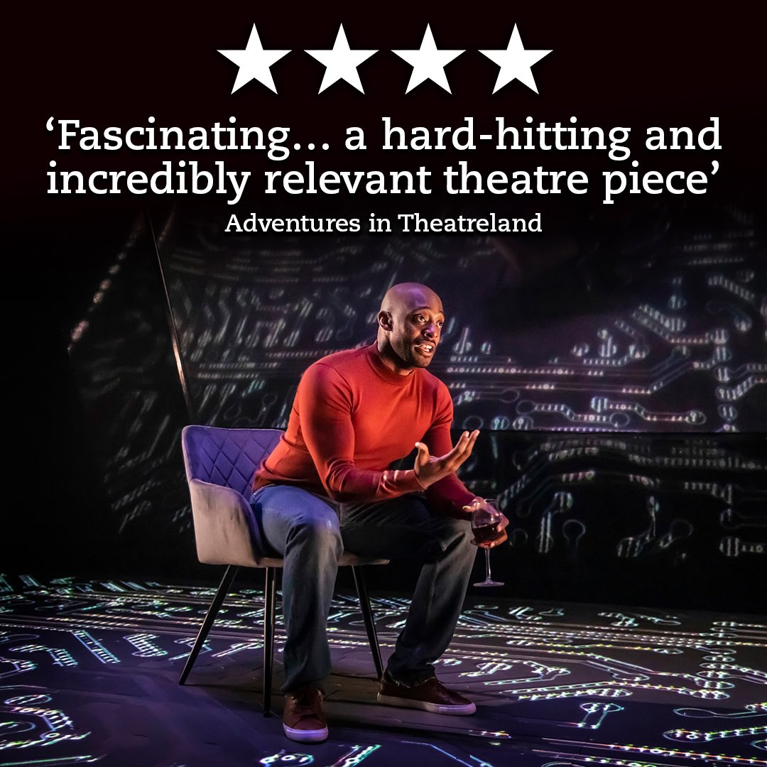 #Disruption at the @parktheatrelondon ends Sat 5th August. DM me for a discount code if you’d like to come. 😉 #AI #technology #siliconvalley #Future #Thriller #investing #Humanity #AGI #ElonMusk #Algorithm  #Friendship #OpenAI #Science #Manipulation #Theatre #Reviews #Humanity