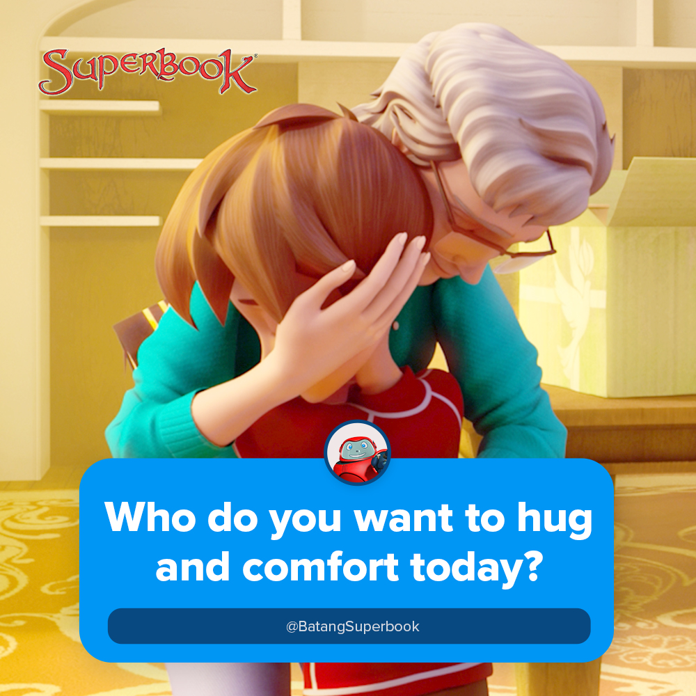 BatangSuperbook's tweet photo. Let's give someone a power hug! 🤗 Mention them below. ❤️
#PowerOfAHug #GodComforts https://t.co/aC2MkOXMtf