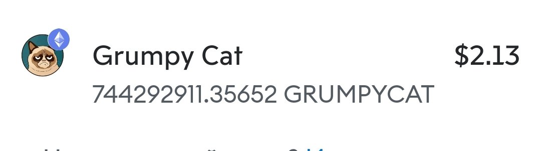 holy89x's tweet photo. Quick update. #GrumpyCatCoin still sucks ass, brothers https://t.co/9tbLmFPa3Y