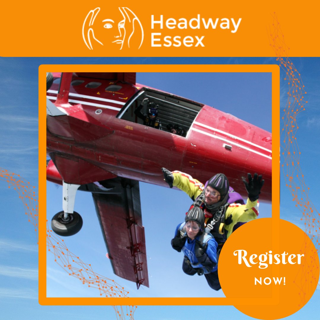 Why not jump out a plane for Headway Essex! Raise money (and your heart rate!) with this exhilarating challenge and support people living with an acquired brain injury across Essex. Jump on the website to register your next thrill! headwayessex.org.uk/headway-events…