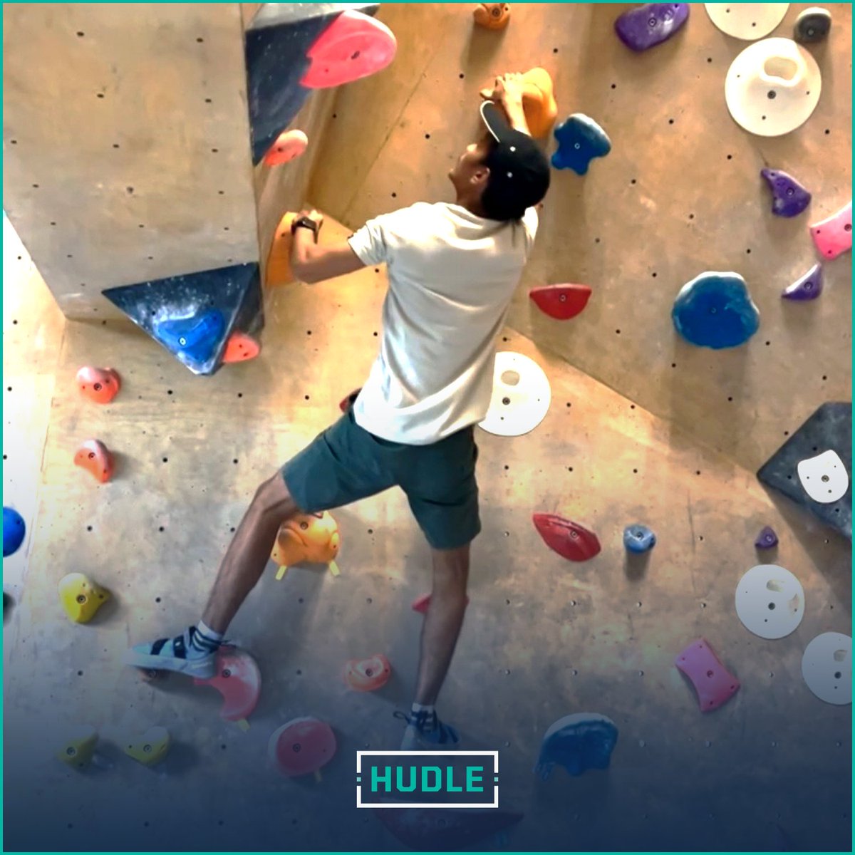 🧗‍♀️🌈 Conquer walls, feel the rush, and aim higher with bouldering! 🚀 💪 Challenge yourself, have a blast, and get a full-body workout! Find bouldering near you on Hudle. 📍 Don't miss out on this epic experience! #HudlePlay #Bouldering #IndoorClimbing #AdventureAwaits 📱🏞️