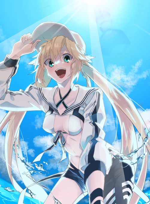 水着キャストリアサマーバケーション!#FGO夏祭り #FGO8周年 