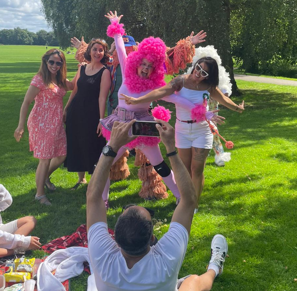 Eggpeoplestreet's tweet photo. Yesterday was a doggy treat premiering 'Best in Show' at #HITP23. Our tails are wagging to do it all again today. https://t.co/40tyNJiQz4