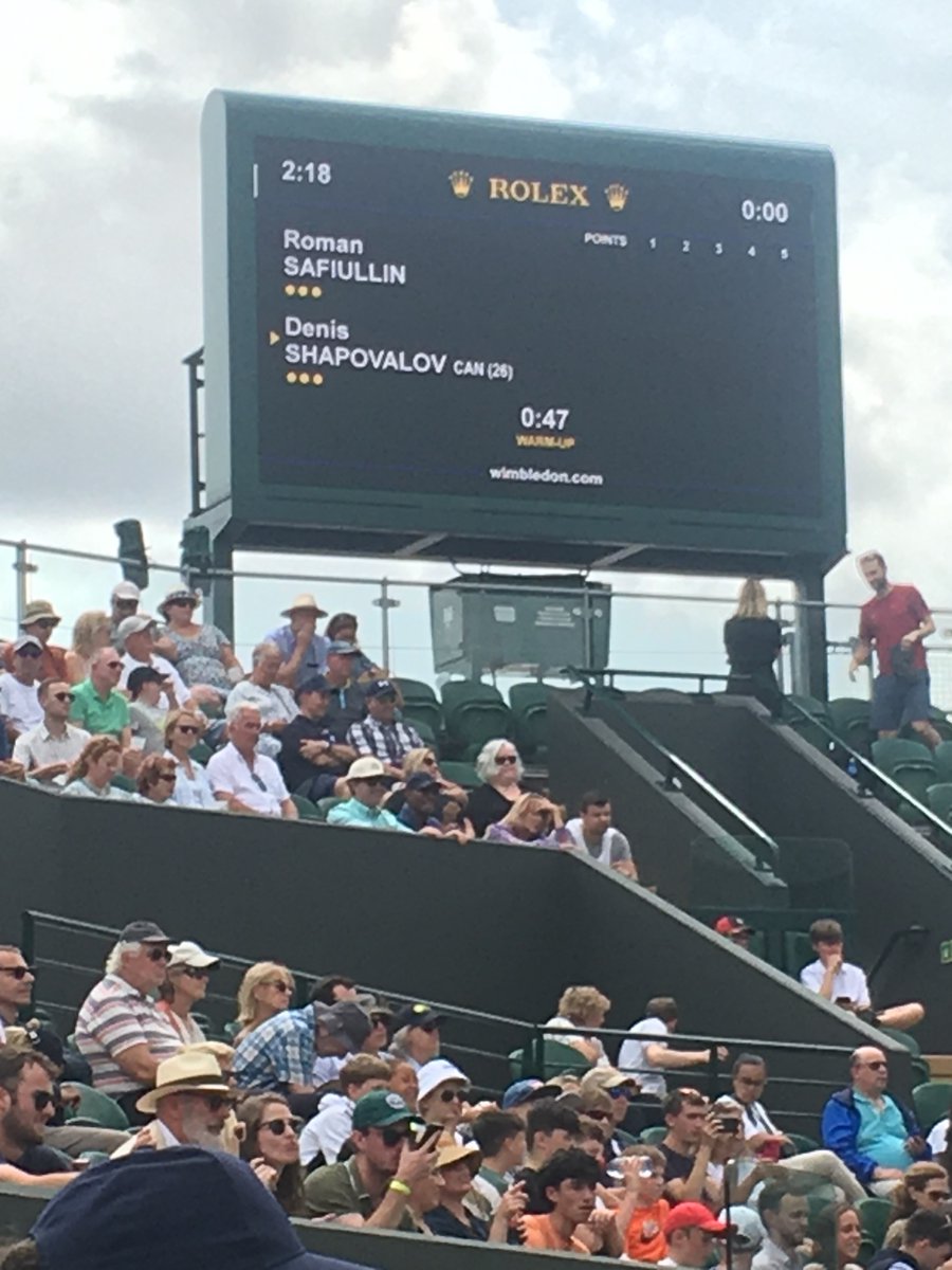 AkilDhalla's tweet photo. Good fortune to be allocated two tickets for Wimbledon 2023 for the middle Sunday. Saw Maria Bouzkova (Czx) V Marketa Vondrousova(Czx). Marketa becomes Wimbledon champion, the first unseeded player, saw Fraces Tiafoe (USA) V Grigor Dimitrov.  Strawberry and cream a must at Wimbl. https://t.co/i0CCKDGqcS