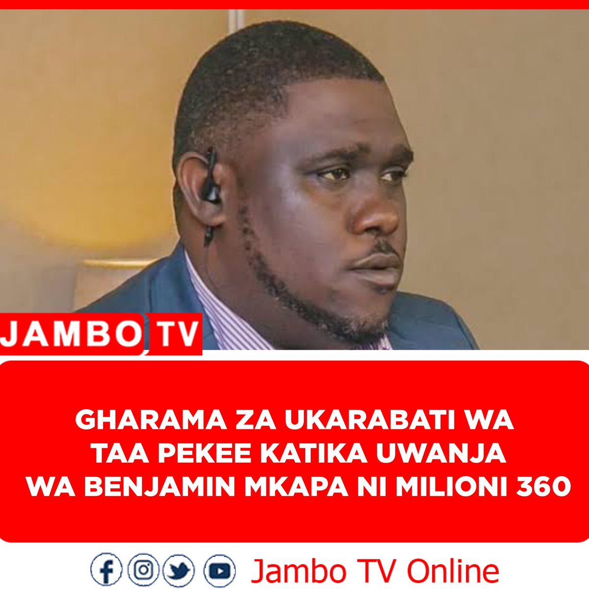 Jambotv_'s tweet photo. "Uwanja wa Mkapa unahitaji wastani wa taa za LED 300 kufanya kazi zake ipasavyo. Gharama ya taa moja ya LED inakadiriwa kufikia kiasi cha shilingi za Tanzania milioni 12. Kwa sababu hiyo, gharama ya taa peke yake inaweza kufika takribani shilingi milioni 360." @ezekiel_kamwaga https://t.co/N0e1ccmO1X