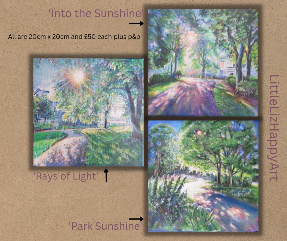 LLHappyArt's tweet photo. Good Morning sparkle seekers!
#UKGiftAM #UKGiftHour π #ArtforSale π
#shopindie #littlelizhappyart #artist #EGrima #StHelens #painteroftreesandlight #artforsale #VictoriaPark #Merseyside #originalpaintings https://t.co/9tqxH4tgBN
