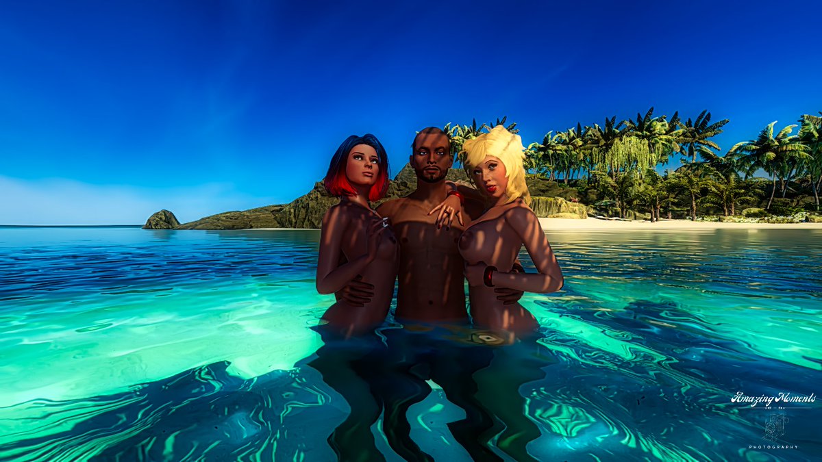 Great photoshoot on TIKI Island with DrClaw and LaninaDE. It was a lot of fun with you guys #VirtualPhotography #3dxchatgame <a href="/3dxchat/">3DXChat</a>