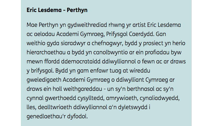 Llais y Lle - Perthyn - gyda @Cardiffuni Academi Gymraeg @angharad_catrin <a href="/HuwL1oyd/">Huw L Williams</a>

👋 *dysgu Cymraeg hefydd 

Diolch <a href="/Arts_Wales_/">Cyngor Celfyddydau Cymru | Arts Council of Wales</a> 

arts.wales/cy/newyddion-s…