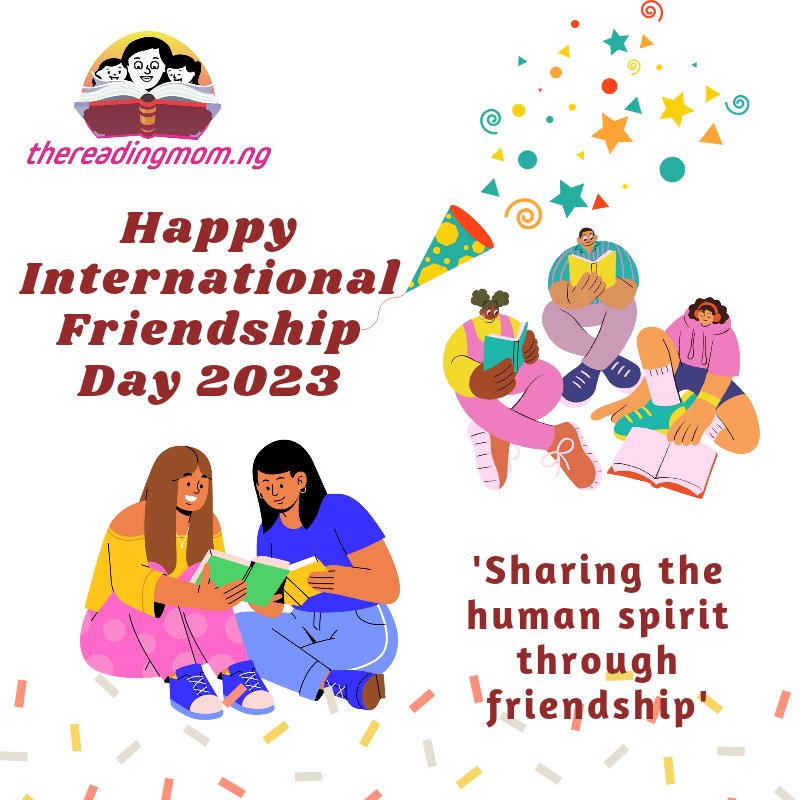 Happy International Friendship Day 💖 

Tag your bookish friends 

#thereadingmom #internationalfriendshipday #internationalfriendshipday2023 #bookishfriends #bookbuddies #bookbuddy #friendshipcircle #friendsthatreadtogetherstaytogether #friendsthatreadtogether #readingfriends