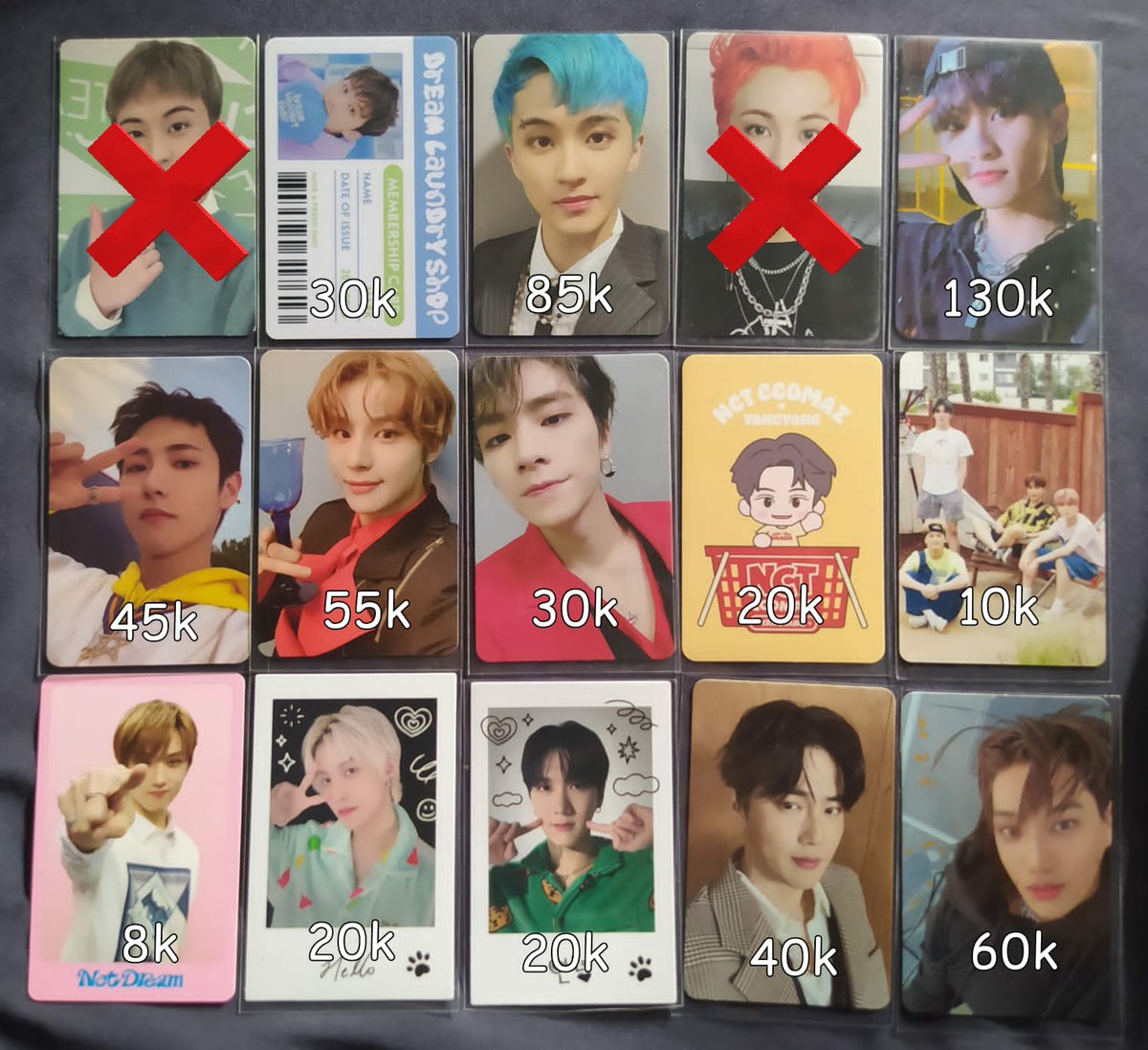 ୨୧    wts aab pc pola nct exo   ୨୧

⋆ keep event allowed with dp
⋆ price include packing, exclude adm
⋆ can request live shopee (the prices will be cheaper), avail freeongkir xtra

📍 south tangerang
