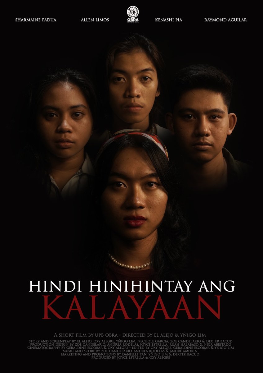 upb_obra's tweet image. Sama-sama nating abangan ang paparating na bukang liwayway na muling magpapaalalang HINDI HINIHINTAY ANG KALAYAAN sa kalagitnaan ng lumalalang kalagayan ng mga patuloy na ipinaglalaban at isinusulong ang isang makamasang lipunan. 

July 31, 2023, 6:00PM

📝🩸🕊️