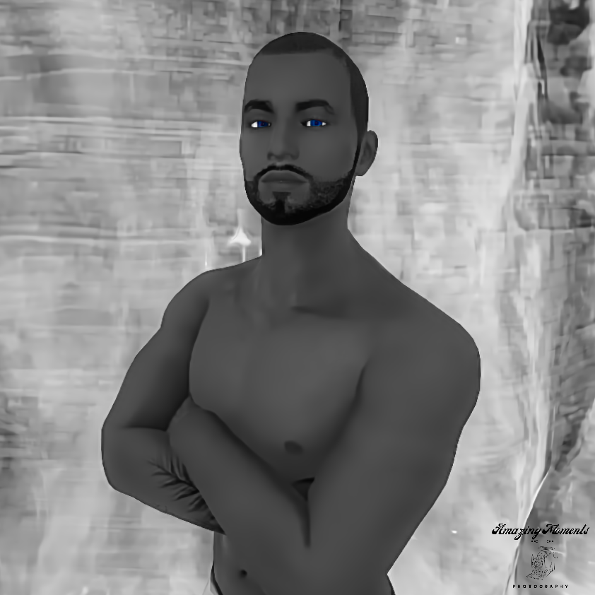 Eyes as deep blue as the summer sky 🤩#virtualphotograpy #3dxchatgame