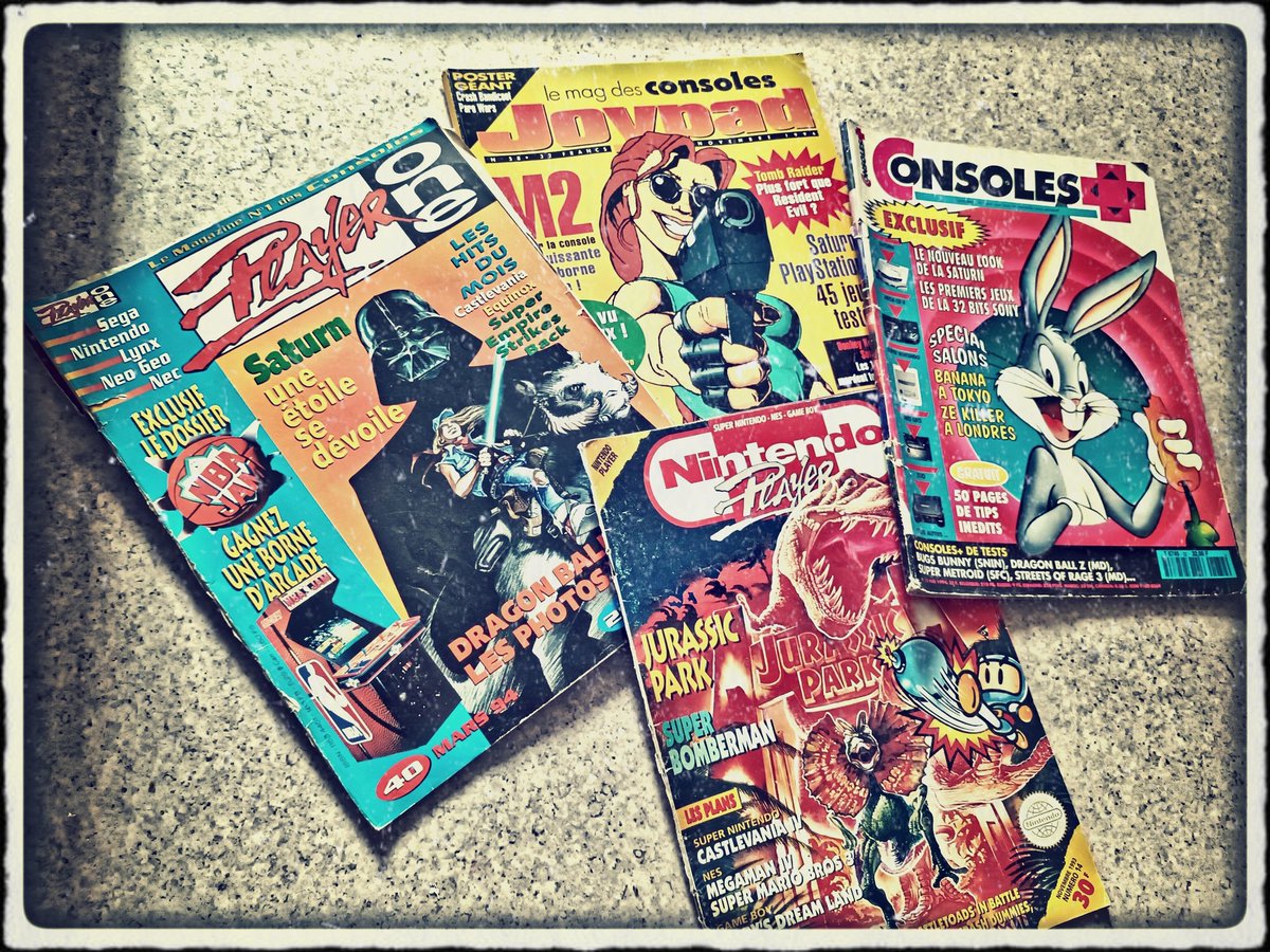 MisterKyleHyde's tweet photo. Rétrolecture du dimanche #consoleplus #playerone #nintendoplayer #joypad #retrogaming #touteuneepoque https://t.co/lFh4myI1n1