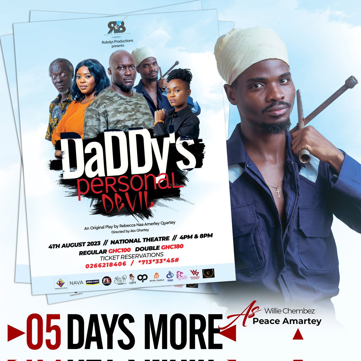 EddyLampz's tweet image. 🍽️🔥 A culinary journey wrapped in a tale of family, love, and resilience! "Daddy's Personal Devil" serves up an unforgettable theatrical experience. #CulinaryJourney #ResilientLove
#5DaysMore
#NationalTheatre
#HolidayFunDay