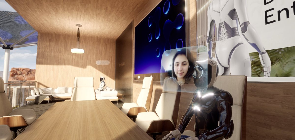 mytaverse's tweet image. Engage with your team like never before! Mytaverse’s updated Webcam feature enables real-time collaboration, facial expressions, enhancing the overall meeting experience. 

#meetings #virtualcollaboration #innovation