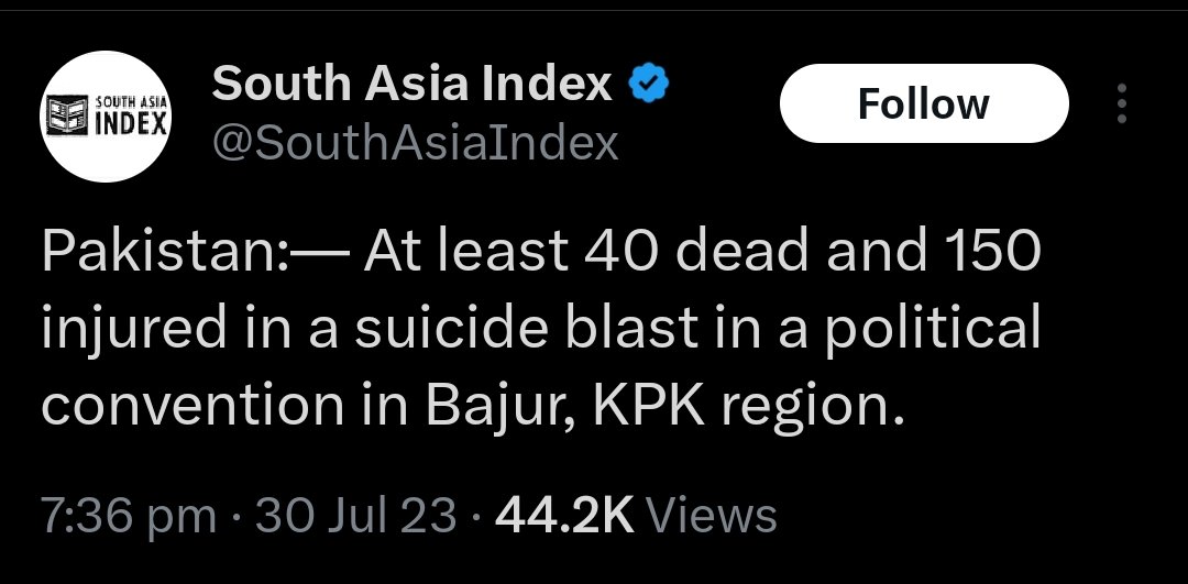 Pakistan is stuck in the same old loop, and honestly, I don't think we'll ever get out of it. And guess what? A few people are reaping the benefits! #BajaurBlast #Bajaur