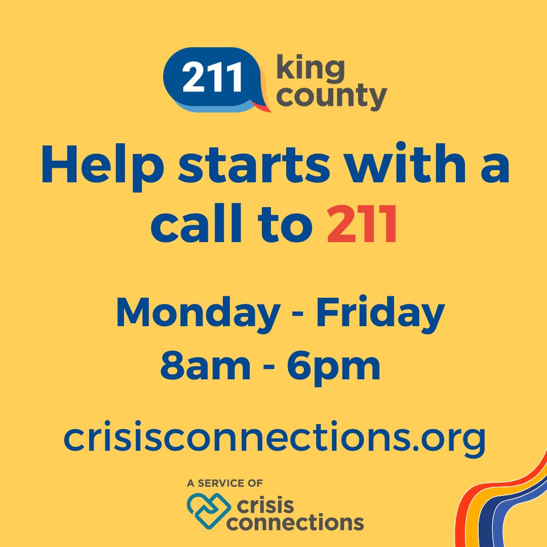 CrisisCXNs's tweet image. Have you heard about all the health and human services 211 can help with? 💛

Our specialists can assist you with finding the resources you need! 🤝

Reach out M-F, 8 - 6 ☎️
Just dial 211! 
#BasicFood #TBISupport #CommunityLivingConnections