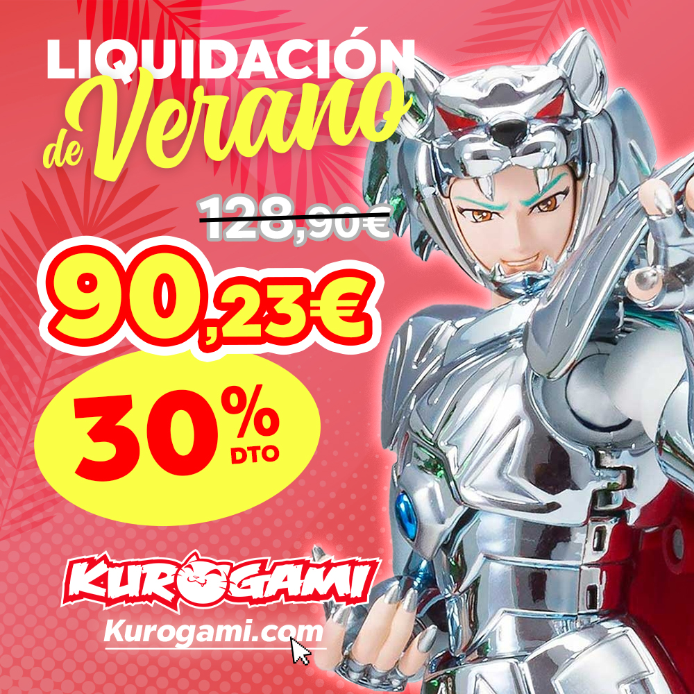 🔥 ¡Hola, Kurolover! La #LiquidacionDeVerano en Kurogami está que arde!

🎆 Prepárate para deslumbrarte con el 30% de descuento en la figura Myth Cloth EX Bud de Alcor Zeta Saint Seiya. ¡Sí, es real!

💥 Hazte con ella y ¡añade poder a tu colección! ➡️ mtr.cool/avhycahofa