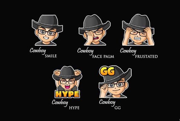 AnimaScape's tweet photo. EMOTES
We available for commision work please dm me for information 📷 &amp; rt are appreciated #SmallStreamersConnectRT 
#Commission #Logo #Vtuber https://t.co/WHiWdAPEvU