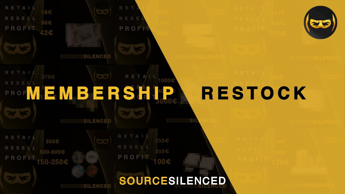 SourceSilenced's tweet image. It’s time, we open our doors for you guys. We make sure to give everyone the same chance, that’s why we are restocking via waiting list. Sign up via our whoop dashboard link in the bio and don’t miss the opportunity to join our highly exclusive ranks.

Furthermore, if you like…