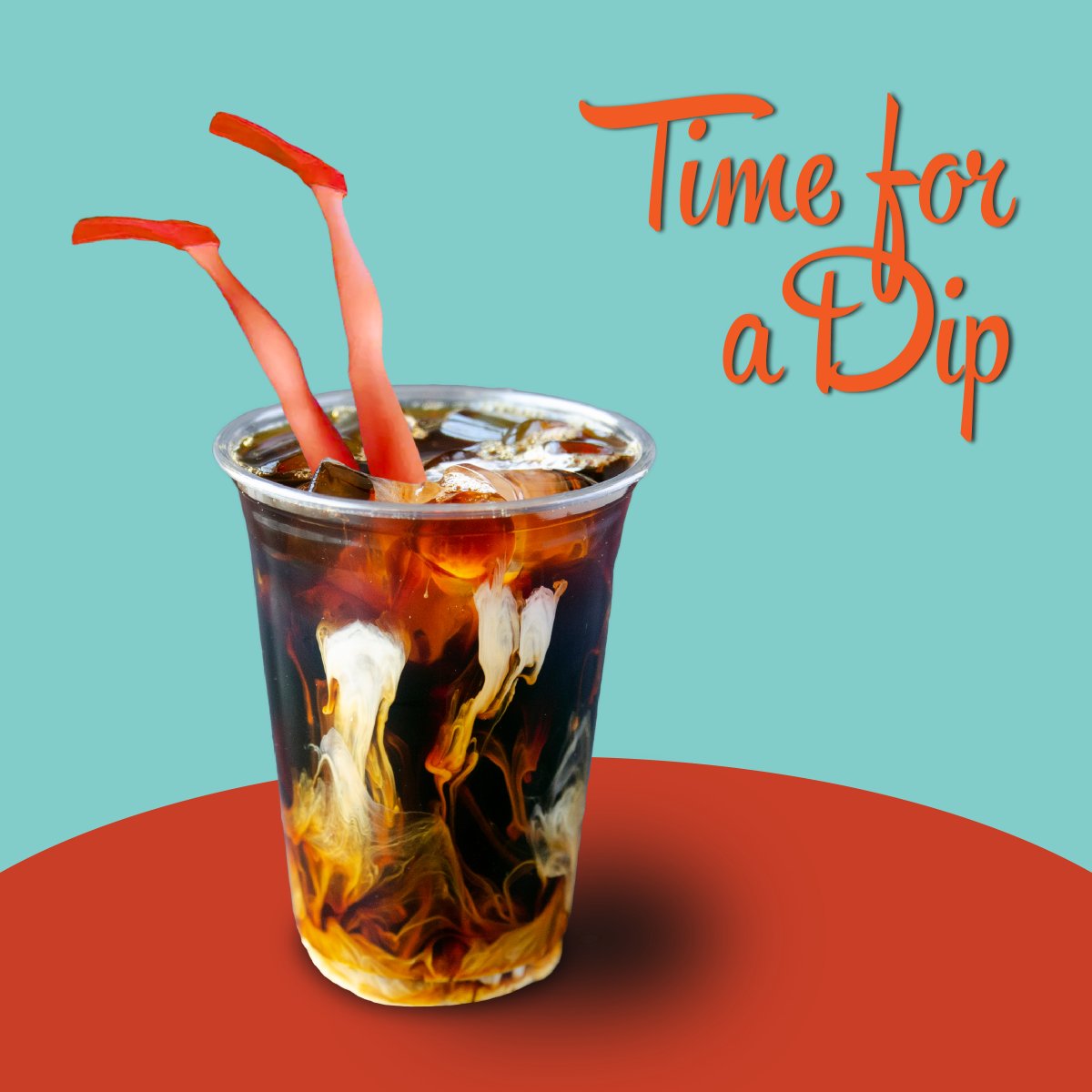 Right around this time of day which would you prefer? 

A. Dip in the lake? 🚣
B. Dip in the ocean? 🏖️ 
C. Dip into Robin's for a Salted Caramel Vanilla Cold Brew?🧋
D. B and C 🧋🏖️
