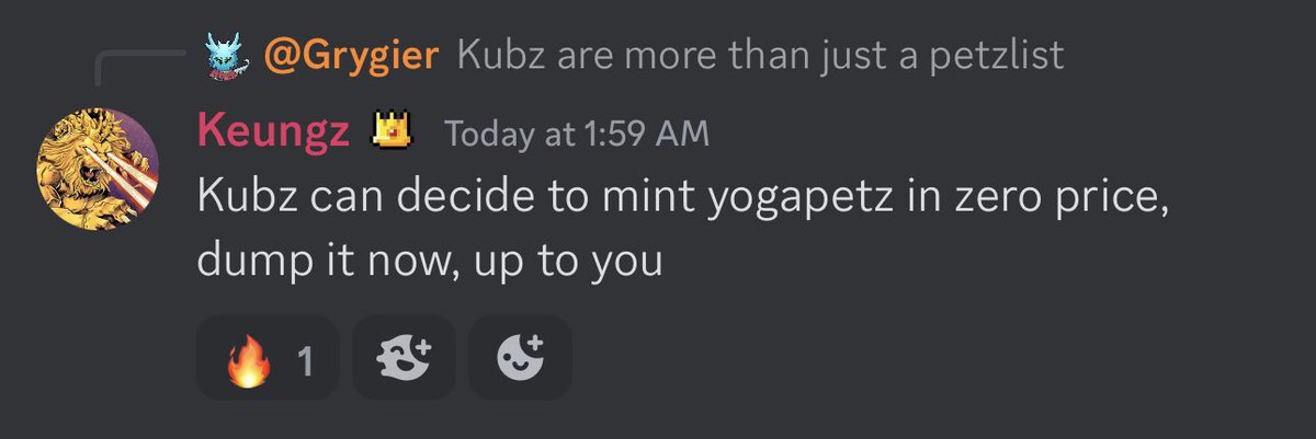 polkaguy's tweet photo. I See many People Dumping #Kubz Recently. 

God Bless them all 😜

If This Alpha From @keung Turned out to be true Later,

Kubz gonna be Super in demand. 

“x Kubz = Free @Yogapetz Mint Opportunity ” 🦁🧘‍♂️

Load some cute kubz while Cheap.  

“Karma Me In Jungle for Alpha” 🙏 https://t.co/KaIB6lJmrG
