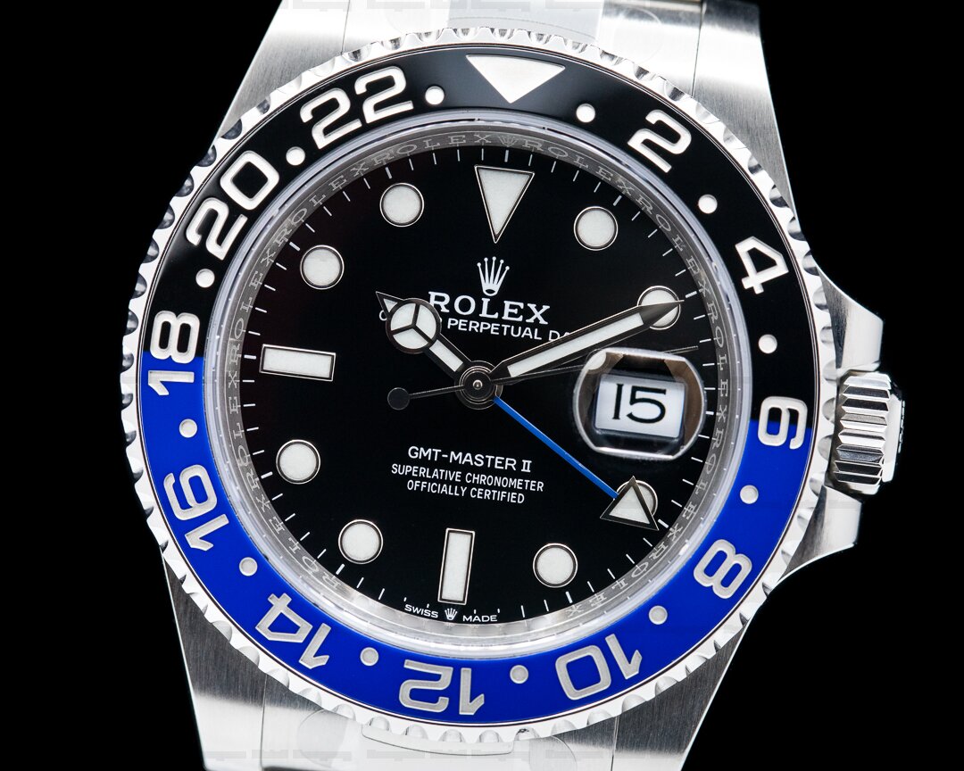 EuropeanWatchCo's tweet image. Rolex GMT Master II 126710 Ceramic "Batman" SS / Oyster 2022 UNWORN. bit.ly/3PQTZWT 

#Rolex  
#GMTMasterII                                                                         
#Horology
#Rolex126710