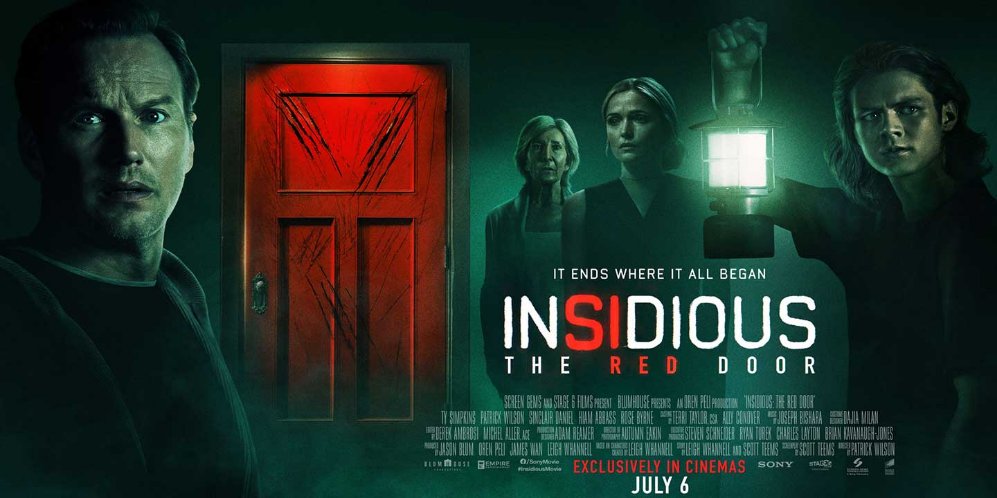 TaquiBox's tweet photo. #Insidious #TheRedDoor acumula $174,3M a nivel global (actualizado al domingo)
EEUU🇺🇸 - $78,1M
RESTO🗺️ - $96,2M
Presupuesto - $16M
Ya es la película más taquillera de la saga (supera a #Insidious #TheLastKey +$167M) https://t.co/iTpIMkIhUl