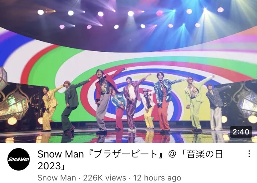 br_snowman's tweet photo. ▶️ | Novo vídeo no canal:
* Disponível até a meia-noite do dia 29 de setembro!
🔗:https://t.co/PfY93NGTcN
#SnowMan
#すのちゅーぶ
#BrotherBeat
#ブラザービート https://t.co/RSPhRbRXZ8