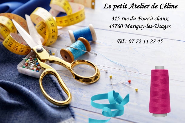 007Domi's tweet photo. Le petit Atelier de Céline, Couturière, à Marigny les Usages.

Céline est organisée, précise, minutieuse, et rapide.

Je vous conseille donc, sans hésiter, cette couturière très sympathique. https://t.co/Fw2Mslza9N