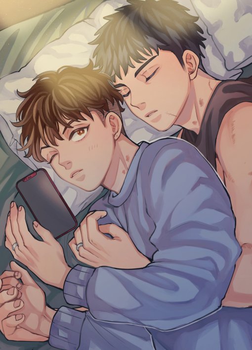 「把之前的原圖發一發,都是CP圖勾面...」|UoFoのイラスト