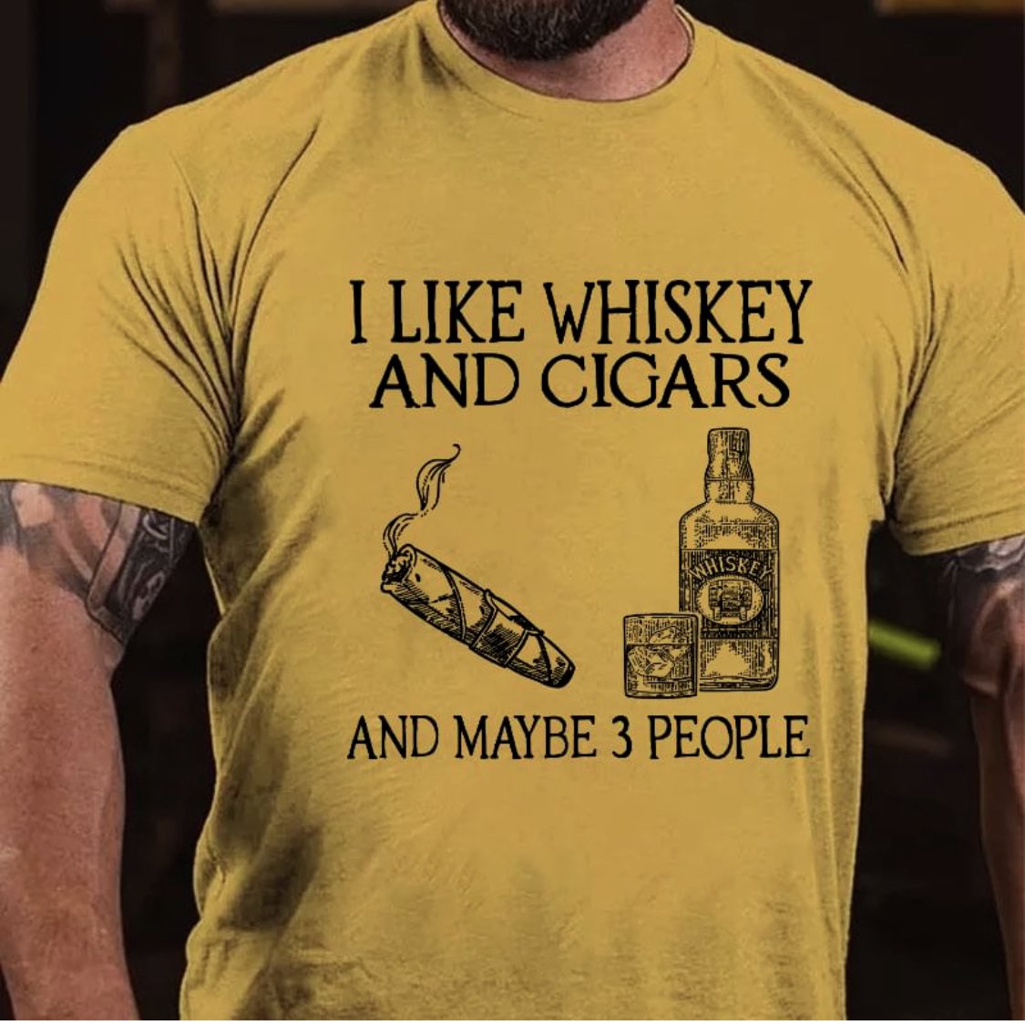 A fairly accurate description of me… 🥃 💨 #cigarsandwhiskey