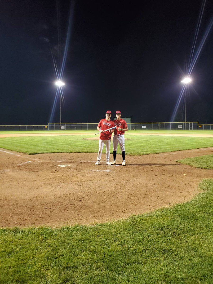 forcecollegiate's tweet photo. Congratulations @brenden_fry for being named @milehighcbl tournament MVP and @lukeguest26 for being named Most Valuable Pitcher https://t.co/ppkKCkbUNa