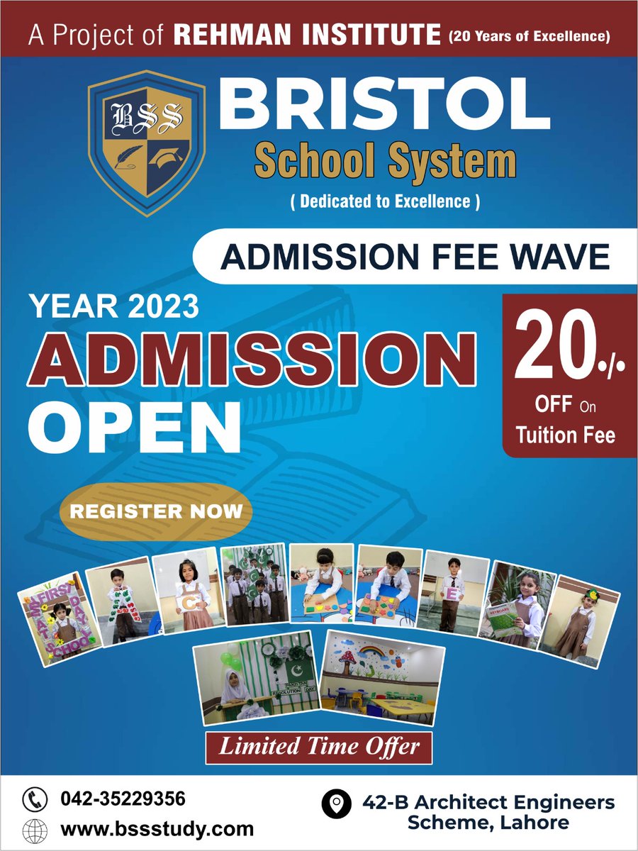 SystemBristol's tweet photo. Looking for a way to get into education and make your future bright?🤔
Look no further❗

𝑭𝒐𝒓 𝑴𝒐𝒓𝒆 𝑫𝒆𝒕𝒂𝒊𝒍𝒔
𝐕𝐢𝐬𝐢𝐭 𝐍𝐨𝐰:https://t.co/friN96XaKr
📞 𝐆𝐢𝐯𝐞 𝐮𝐬 𝐚 𝐜𝐚𝐥𝐥: +92 4235229356☎
📧 𝐄𝐦𝐚𝐢𝐥: Info@bssstudy.com
.
.
.
#bss #bristolschoolsystem https://t.co/EB8e4lcFq7