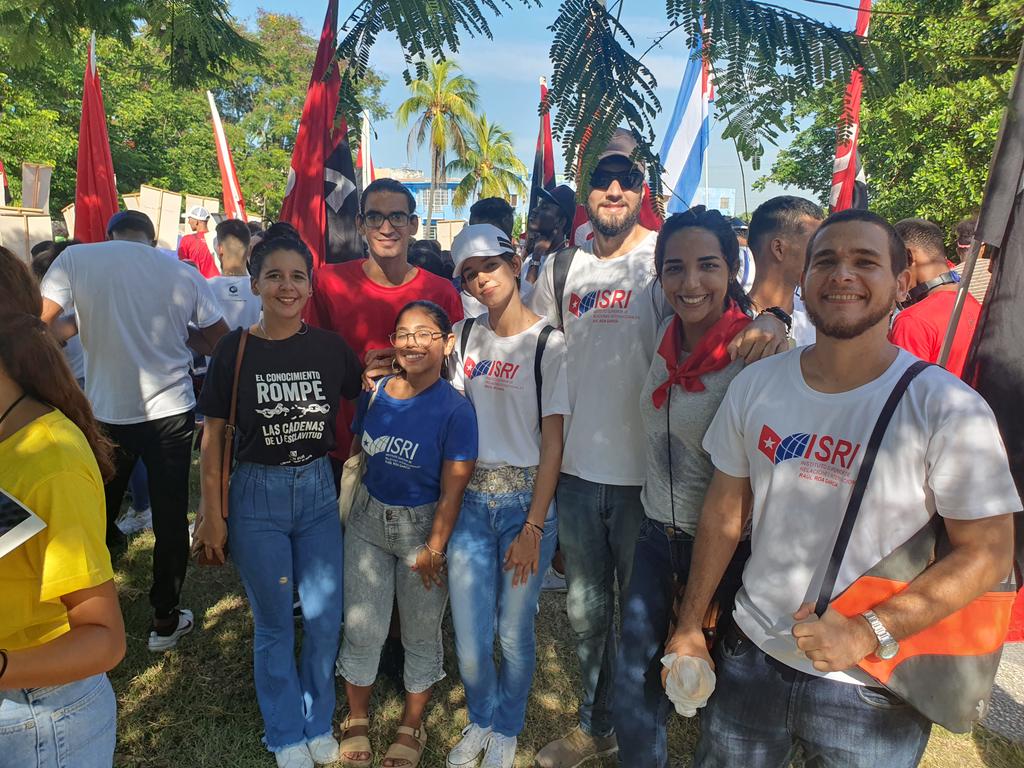 El <a href="/ISRICuba/">Universidad de Relaciones Internacionales. Cuba</a> presente en el sentido homenaje a los Mártires de la #RevoluciónCubana . La #FEUdeCuba hoy y siempre mantiene vivo el legado de los nuestros. 
#70Moncada #UnaMejorJuventud